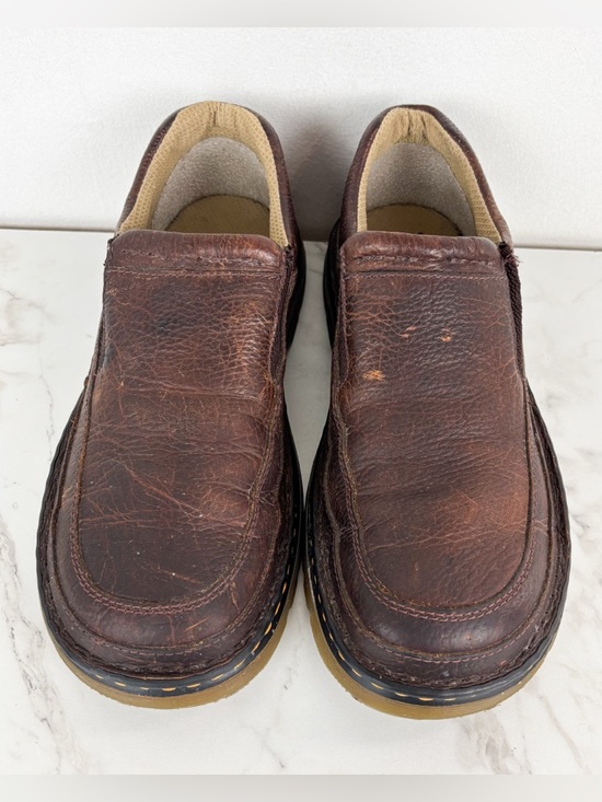 Dr. Martens Orson Men’s Brown Leather Slip On Shoes Sz 9 main image 10